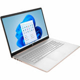 HP 17-c0000 17-cn0445nr 17.3" Notebook - HD+ - Intel Celeron N4120 - 4 GB - 256 GB SSD - Pale Gold Rose, Natural Silver