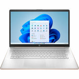 HP 17-c0000 17-cn0445nr 17.3" Notebook - HD+ - Intel Celeron N4120 - 4 GB - 256 GB SSD - Pale Gold Rose, Natural Silver