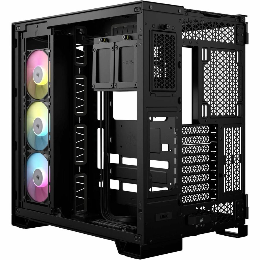 Corsair iCUE LINK 6500X RGB Mid-Tower ATX Dual Chamber PC Case - Black