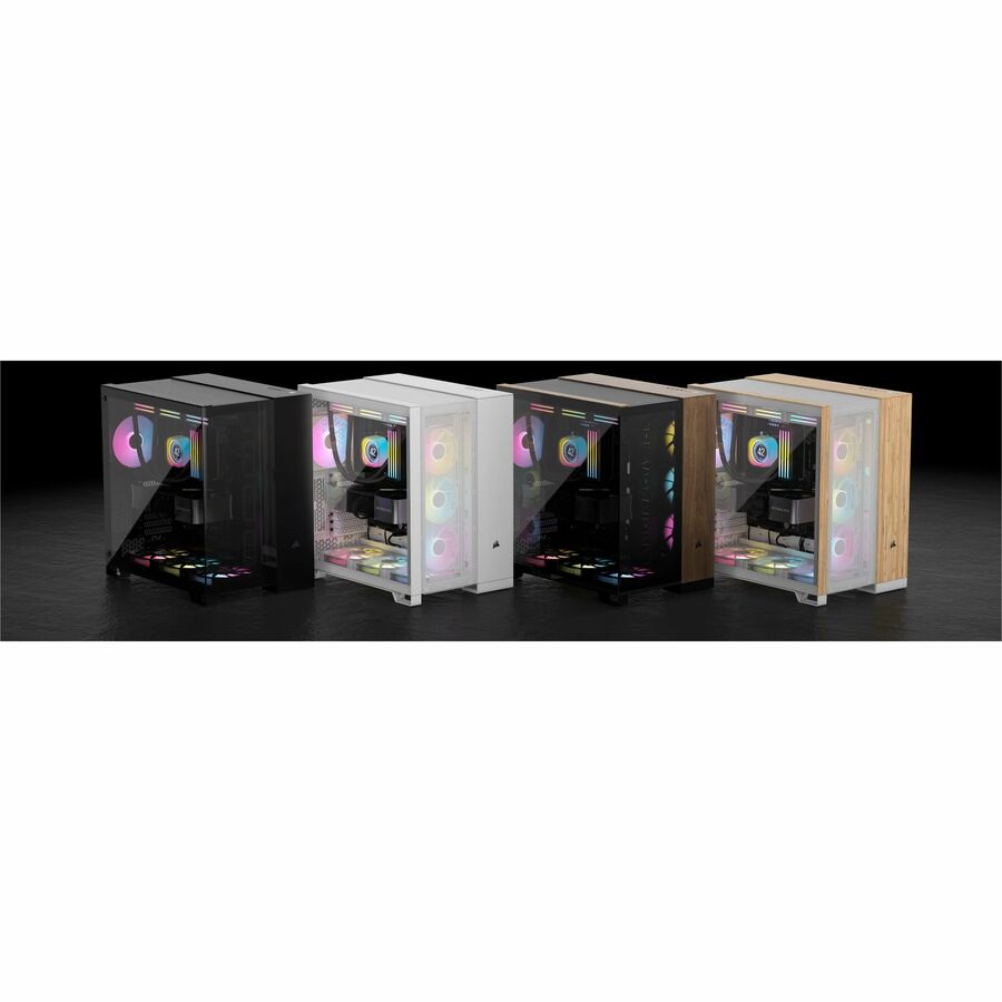 Corsair iCUE LINK 6500X RGB Mid-Tower ATX Dual Chamber PC Case - Black