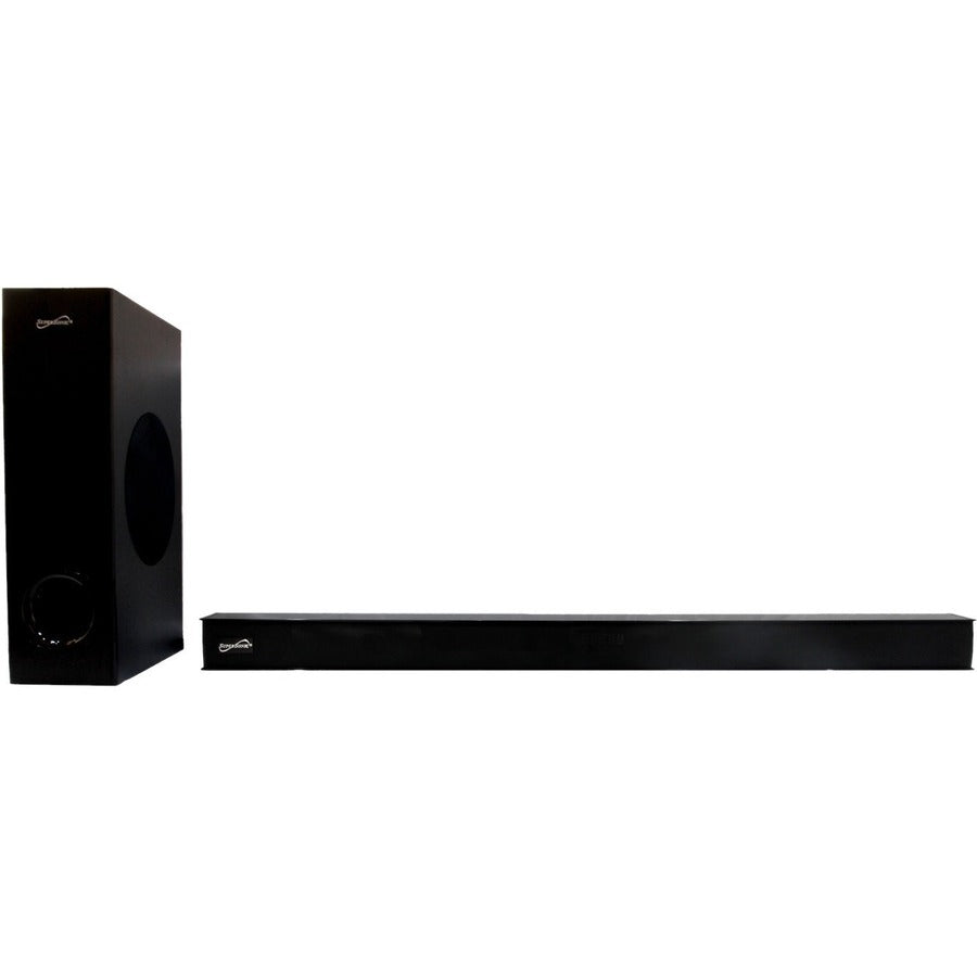 Supersonic SC-1422SBW 2.1 Bluetooth Sound Bar Speaker - 60 W RMS - Black