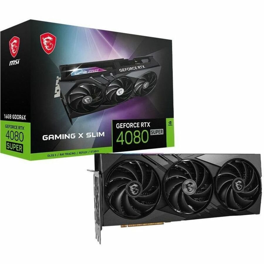 MSI NVIDIA GeForce RTX 4080 SUPER Graphic Card - 16 GB GDDR6X