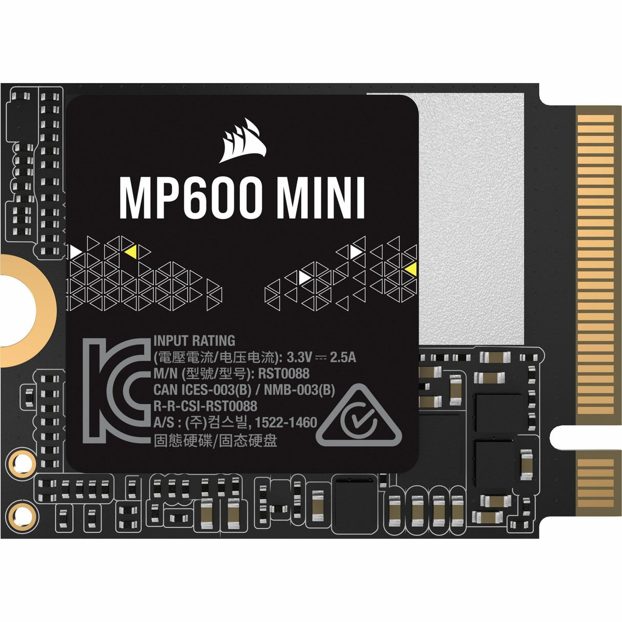 Corsair MP600 CORE MINI 1 TB Solid State Drive - M.2 2230 Internal - PCI Express NVMe (PCI Express NVMe 4.0 x4)