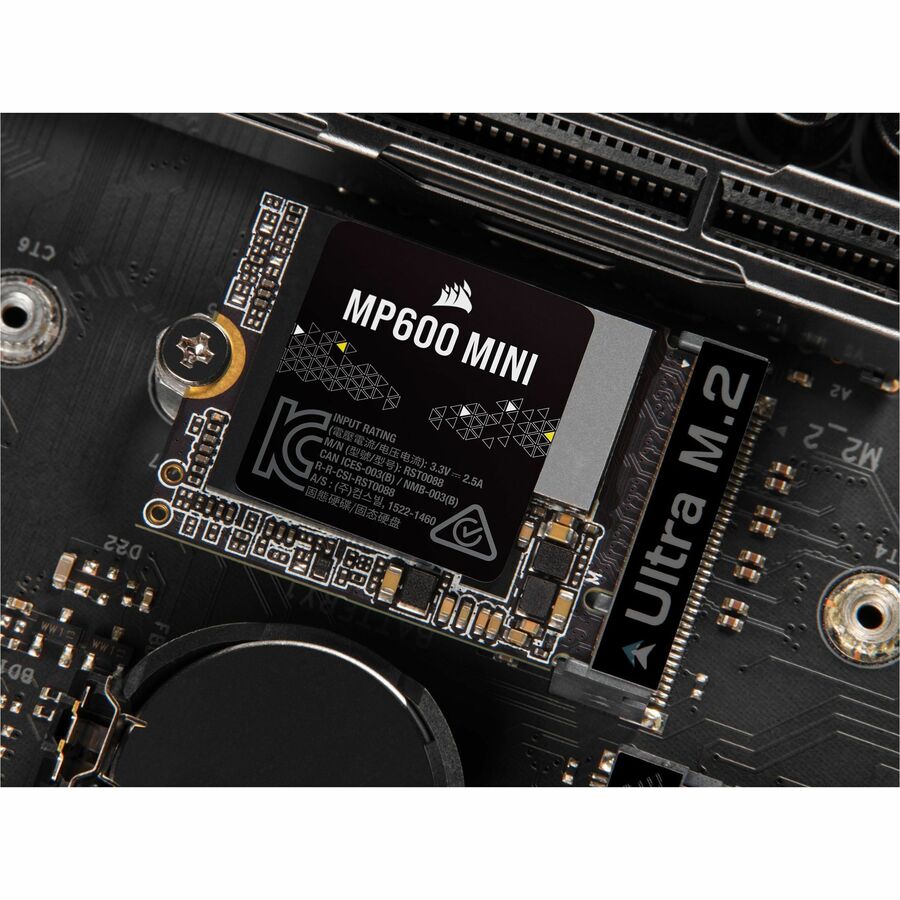 Corsair MP600 CORE MINI 1 TB Solid State Drive - M.2 2230 Internal - PCI Express NVMe (PCI Express NVMe 4.0 x4)