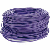 AddOn 1000ft Non-Terminated Purple Cat6 STP PVC Copper Patch Cable