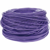 AddOn 1000ft Non-Terminated Purple Cat6 STP PVC Copper Patch Cable