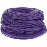 AddOn 1000ft Non-Terminated Purple Cat6 STP PVC Copper Patch Cable