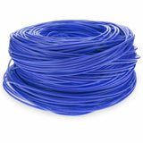 AddOn 1000ft Non-Terminated Blue Cat6 STP Plenum Rated Copper Patch Cable