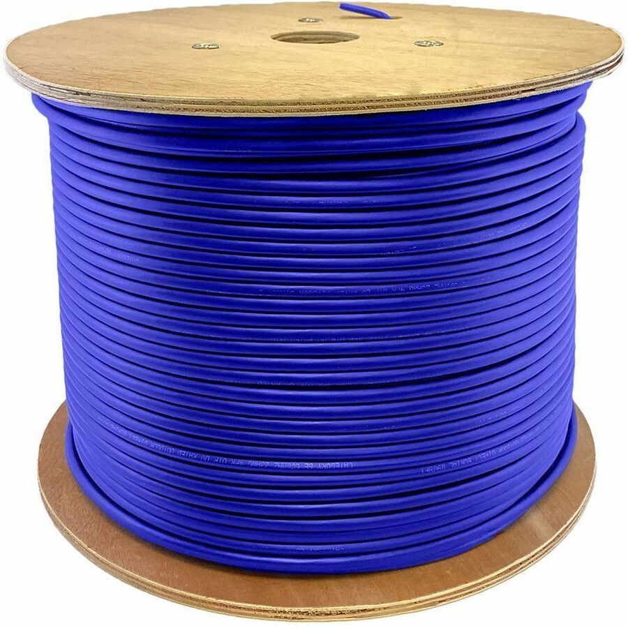 AddOn 1000ft Non-Terminated Blue Cat6 UTP Plenum Rated Stranded Copper Patch Cable