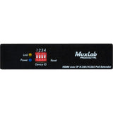 MuxLab HDMI over IP H.264/H.265 PoE Transmitter