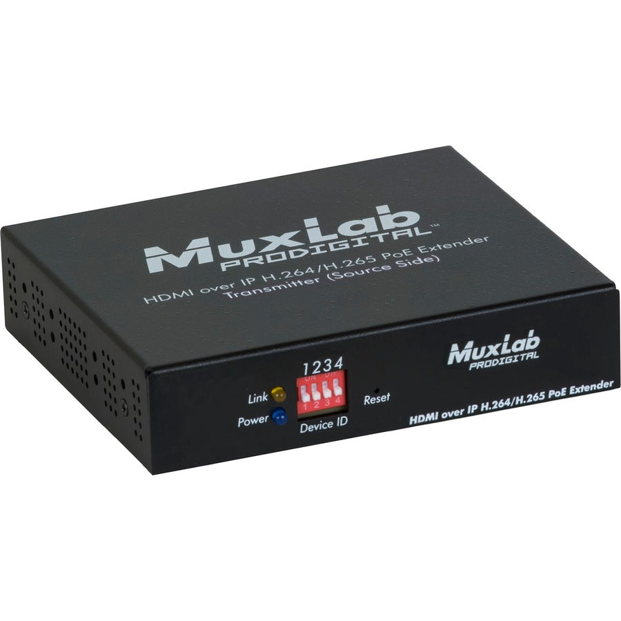 MuxLab HDMI over IP H.264/H.265 PoE Transmitter