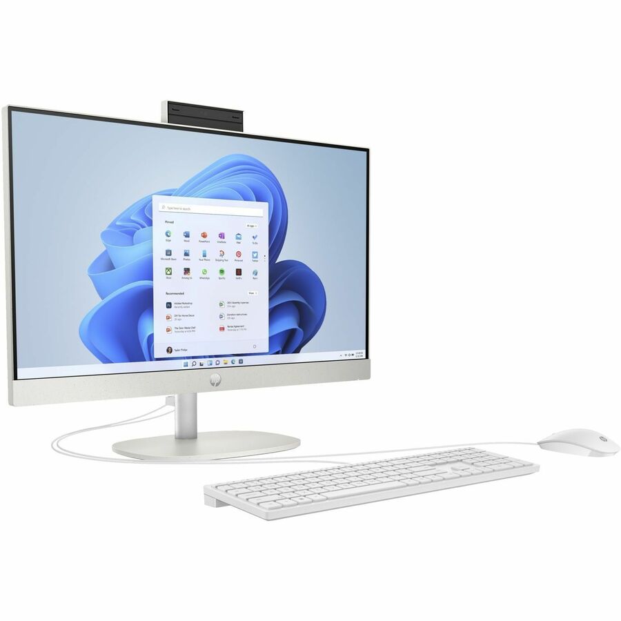 HPI SOURCING - CERTIFIED PRE-OWNED 24-cr0000a 24-cr0077c All-in-One Computer - AMD Ryzen 5 7520U - 8 GB - 512 GB SSD - 23.8" Full HD - Desktop - Shell White - Refurbished