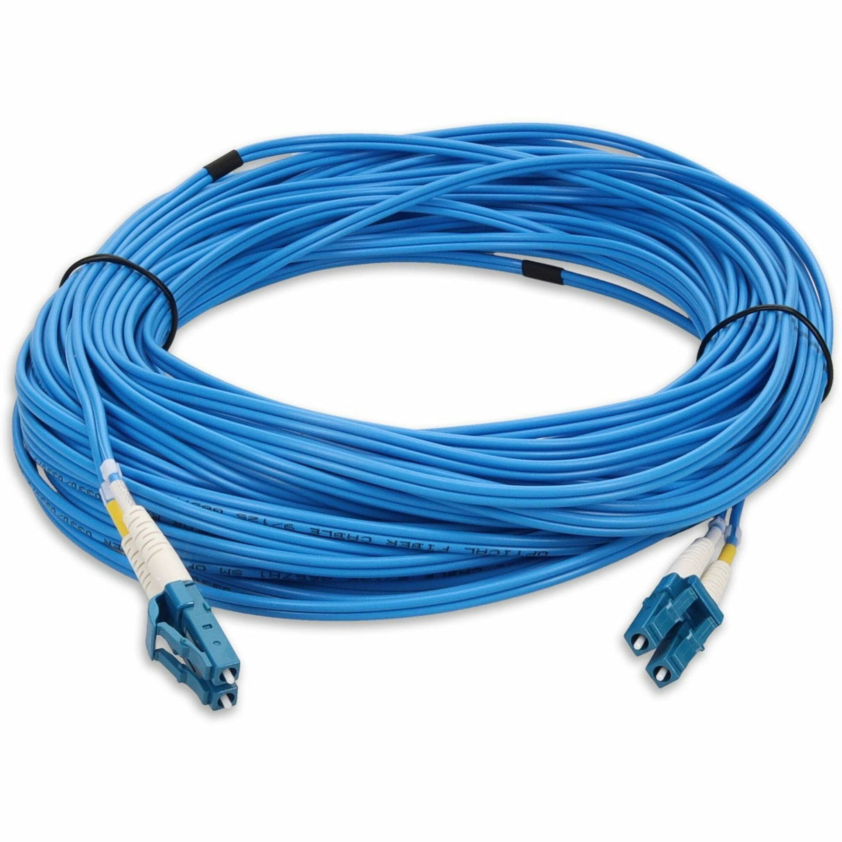 AddOn 24m LC (Male) to LC (Male) Blue OS2 Duplex Fiber OFNR (Riser-Rated) Patch Cable