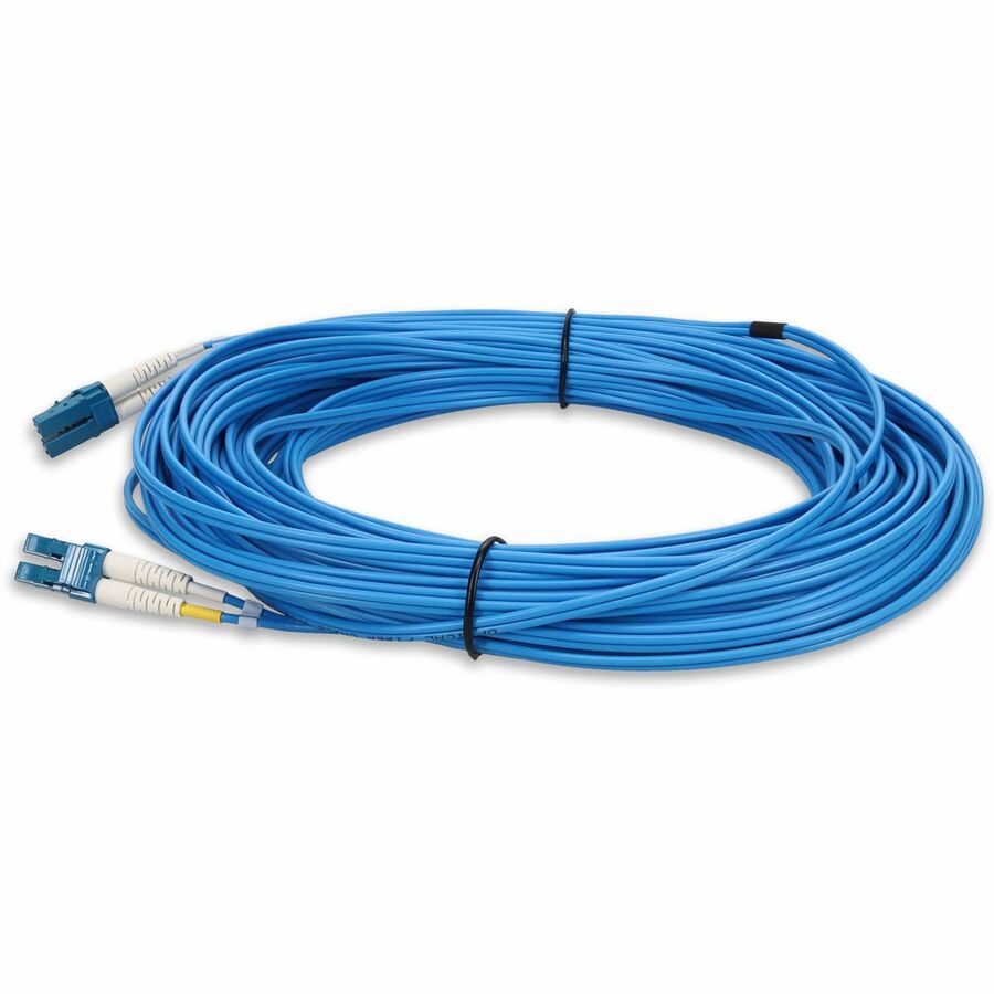 AddOn 24m LC (Male) to LC (Male) Blue OS2 Duplex Fiber OFNR (Riser-Rated) Patch Cable