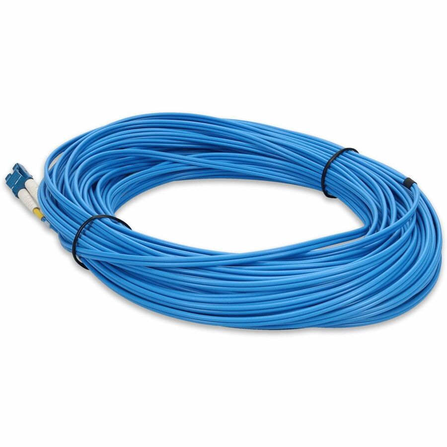 AddOn 24m LC (Male) to LC (Male) Blue OS2 Duplex Fiber OFNR (Riser-Rated) Patch Cable