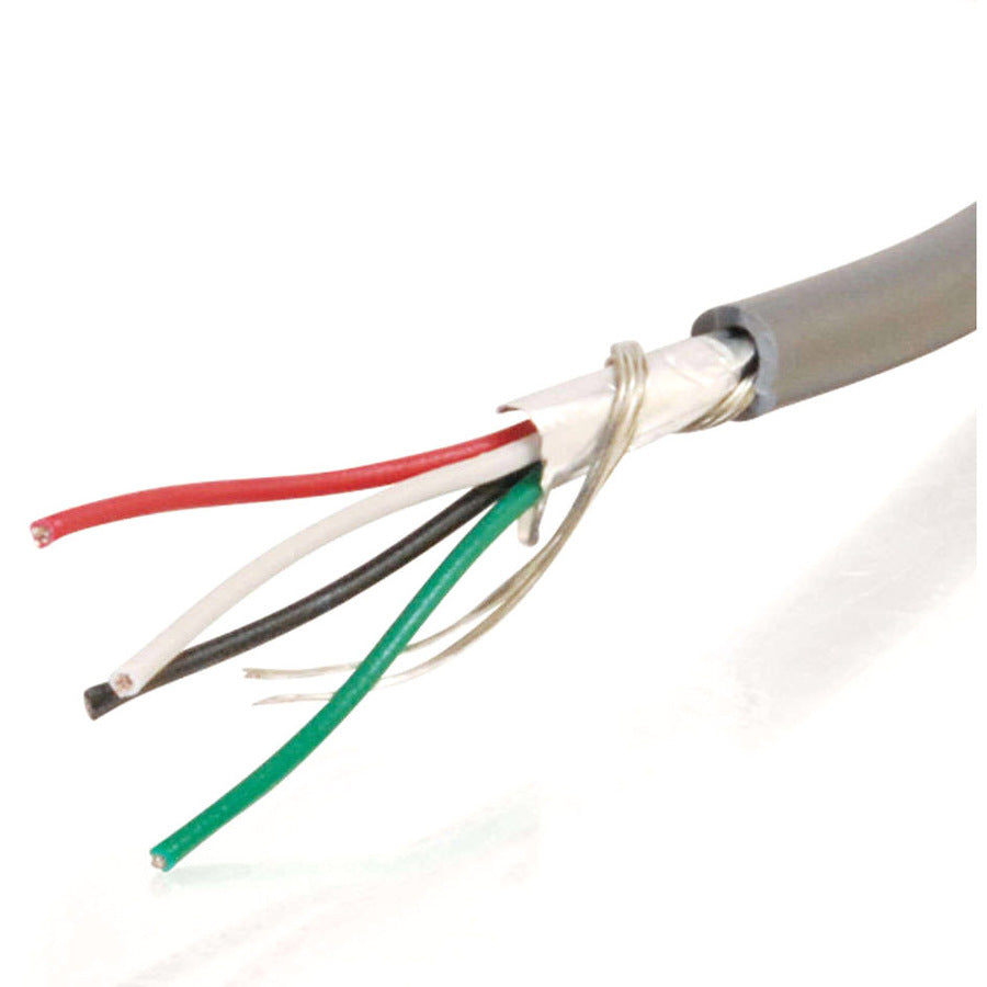 C2G 1000ft 24 AWG 12-Conductor Foil Shield PVC Bulk Cable