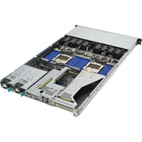 Asus Barebone System - 1U Rack-mountable - Socket SP5 LGA-6096 - 2 x Processor Support - AMD