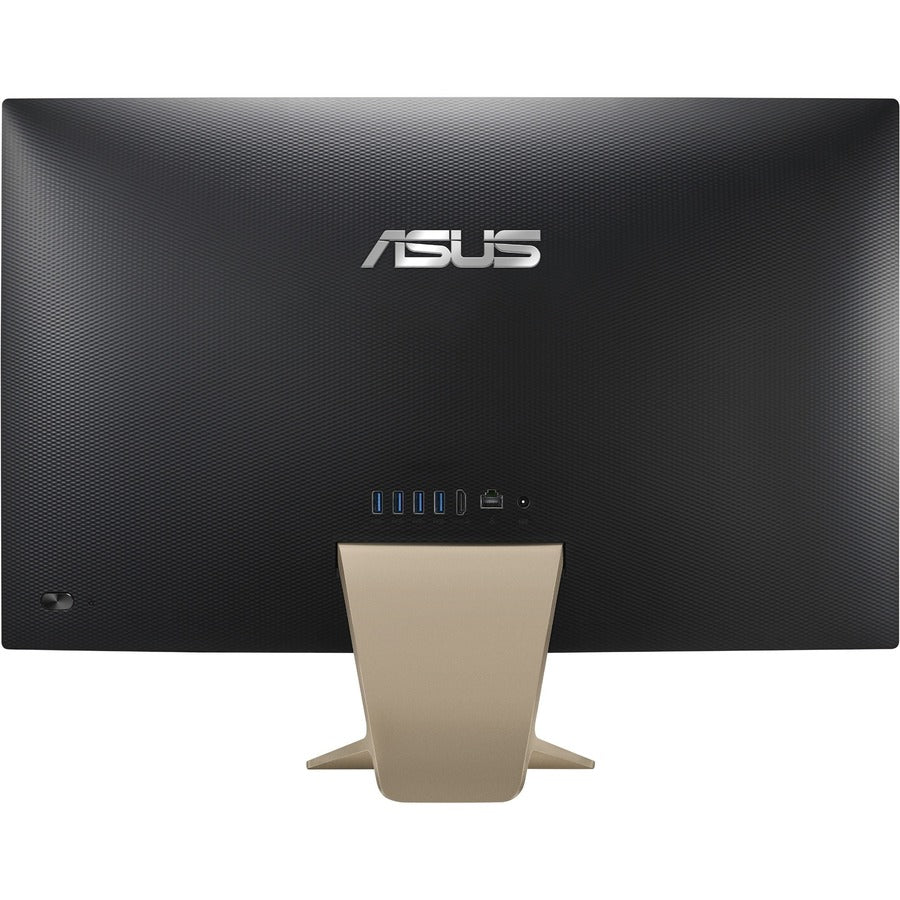 Asus Vivo AiO V241EA-DB003 All-in-One Computer - Intel Pentium Gold 7505 2 GHz - 8 GB RAM DDR4 SDRAM - 512 GB M.2 PCI Express SSD - 23.8" Full HD 1920 x 1080 - Black, Gold