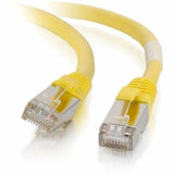 C2G 14ft Cat6 Snagless Shielded (STP) Ethernet Cable - Cat6 Network Patch Cable - PoE - Yellow