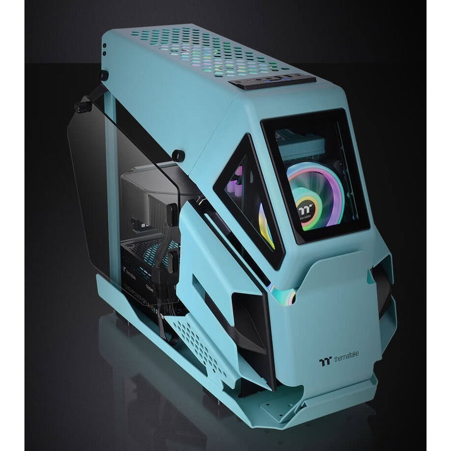 Thermaltake AH T200 Turquoise Micro Chassis