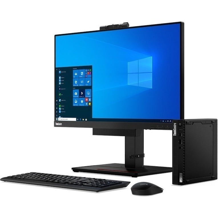 Lenovo ThinkCentre M75q Gen 2 11JN0075US Desktop Computer - AMD Ryzen 7 PRO 5750GE Octa-core (8 Core) 3.20 GHz - 8 GB RAM DDR4 SDRAM - 256 GB M.2 PCI Express NVMe SSD - Tiny - Black