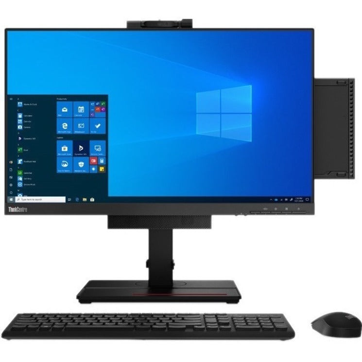 Lenovo ThinkCentre M75q Gen 2 11JN0075US Desktop Computer - AMD Ryzen 7 PRO 5750GE Octa-core (8 Core) 3.20 GHz - 8 GB RAM DDR4 SDRAM - 256 GB M.2 PCI Express NVMe SSD - Tiny - Black