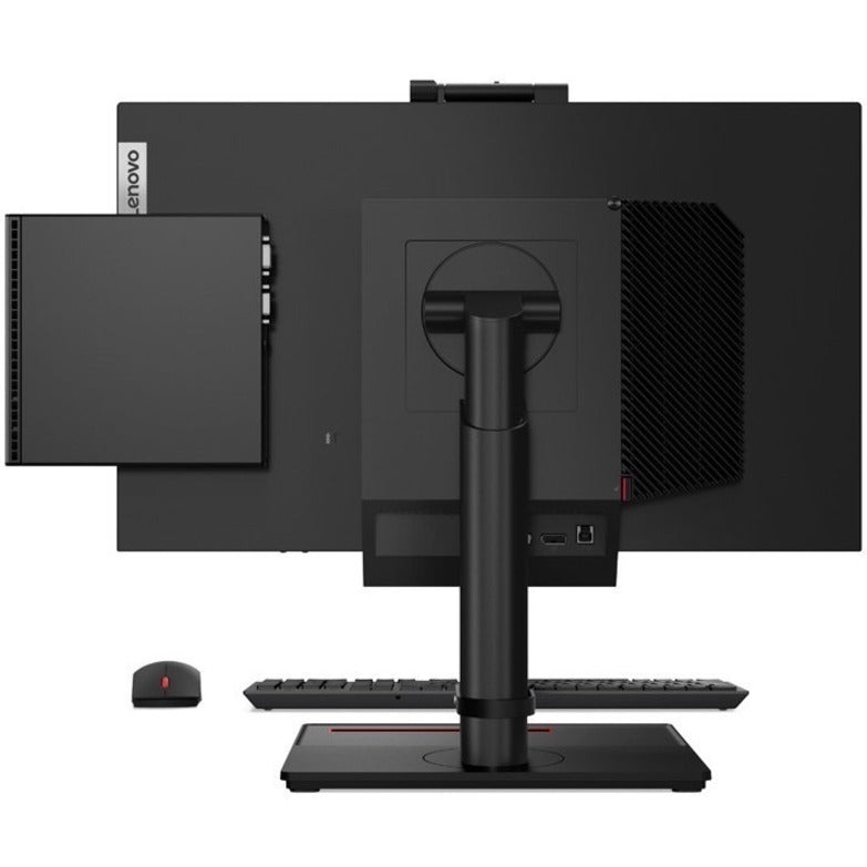 Lenovo ThinkCentre M75q Gen 2 11JN0075US Desktop Computer - AMD Ryzen 7 PRO 5750GE Octa-core (8 Core) 3.20 GHz - 8 GB RAM DDR4 SDRAM - 256 GB M.2 PCI Express NVMe SSD - Tiny - Black