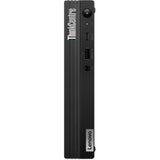 Lenovo ThinkCentre M75q Gen 2 11JN0075US Desktop Computer - AMD Ryzen 7 PRO 5750GE Octa-core (8 Core) 3.20 GHz - 8 GB RAM DDR4 SDRAM - 256 GB M.2 PCI Express NVMe SSD - Tiny - Black