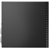 Lenovo ThinkCentre M75q Gen 2 11JN0075US Desktop Computer - AMD Ryzen 7 PRO 5750GE Octa-core (8 Core) 3.20 GHz - 8 GB RAM DDR4 SDRAM - 256 GB M.2 PCI Express NVMe SSD - Tiny - Black