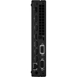 Lenovo ThinkCentre M75q Gen 2 11JN0075US Desktop Computer - AMD Ryzen 7 PRO 5750GE Octa-core (8 Core) 3.20 GHz - 8 GB RAM DDR4 SDRAM - 256 GB M.2 PCI Express NVMe SSD - Tiny - Black