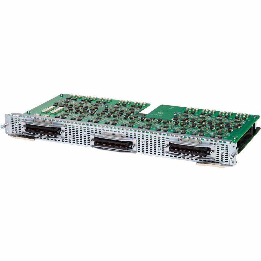 Cisco 72-Port FXS Double-Wide Service Module