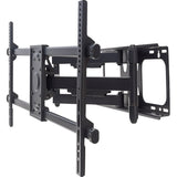 Manhattan TV & Monitor Mount, Wall, Full Motion, 1 screen, Screen Sizes: 37-75" , Black, VESA 200x200 to 800x400mm, Max 75kg, LFD, Tilt & Swivel with 3 Pivots, Lifetime Warranty