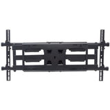 Manhattan TV & Monitor Mount, Wall, Full Motion, 1 screen, Screen Sizes: 37-75" , Black, VESA 200x200 to 800x400mm, Max 75kg, LFD, Tilt & Swivel with 3 Pivots, Lifetime Warranty