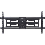 Manhattan TV & Monitor Mount, Wall, Full Motion, 1 screen, Screen Sizes: 37-75" , Black, VESA 200x200 to 800x400mm, Max 75kg, LFD, Tilt & Swivel with 3 Pivots, Lifetime Warranty