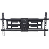 Manhattan TV & Monitor Mount, Wall, Full Motion, 1 screen, Screen Sizes: 37-75" , Black, VESA 200x200 to 800x400mm, Max 75kg, LFD, Tilt & Swivel with 3 Pivots, Lifetime Warranty