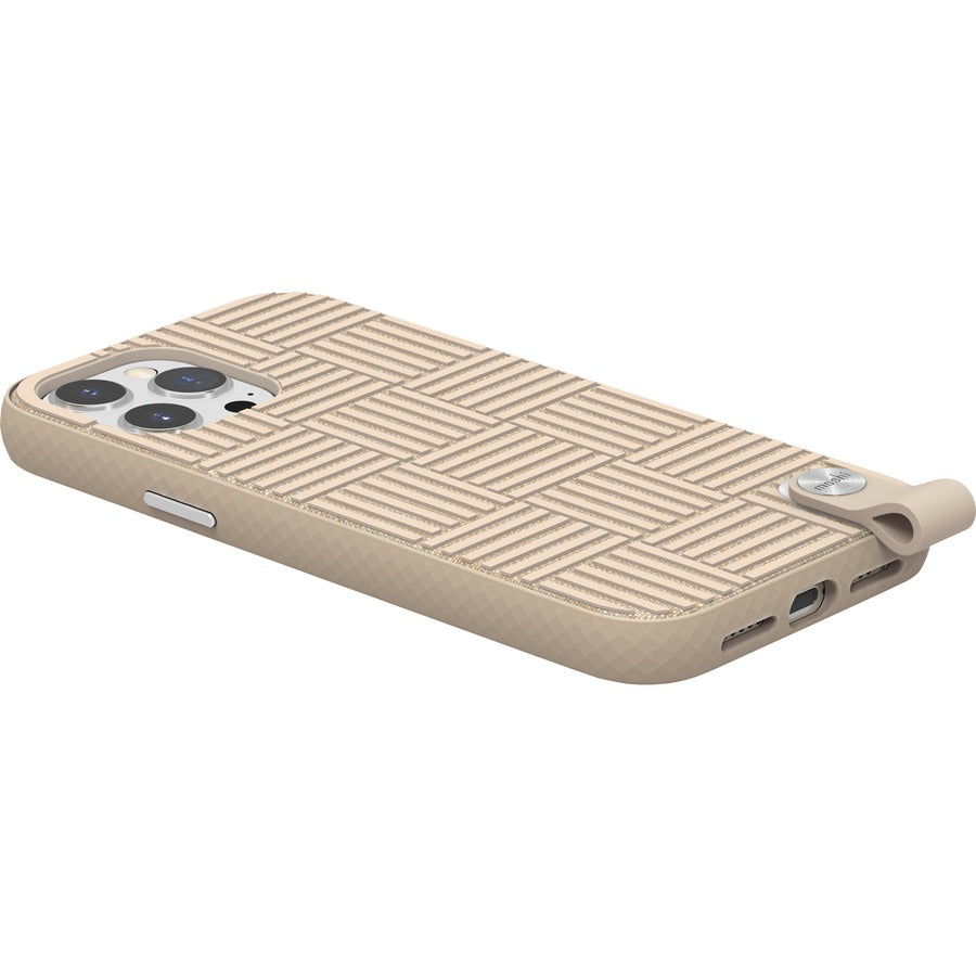 Moshi Altra Carrying Case Apple iPhone 13 Pro Max Smartphone - Sahara Beige