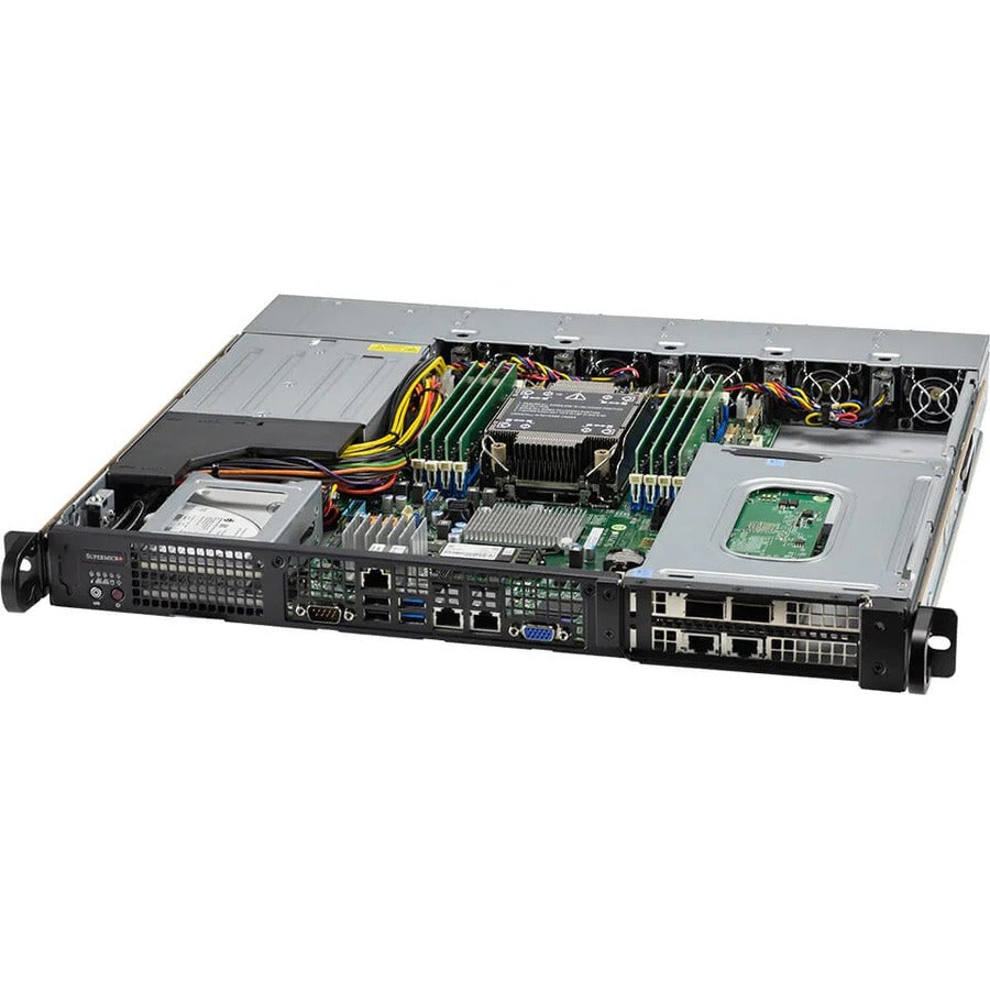 Supermicro SuperServer SYS-110P-FDWTR Barebone System - 1U Rack-mountable - Socket LGA-4189 - 1 x Processor Support