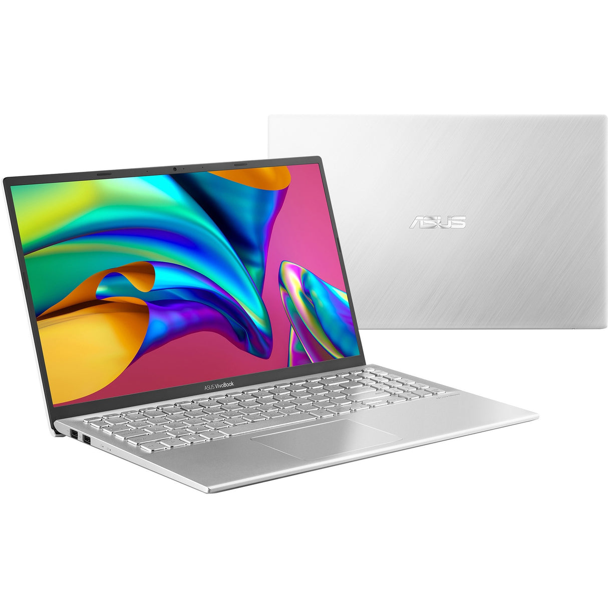 Asus VivoBook S15 S512 S512FA-DB71 15.6" Notebook - 1920 x 1080 - Intel Core i7 8th Gen i7-8565U 1.80 GHz - 8 GB Total RAM - 1 TB HDD - 256 GB SSD - Silver Metal