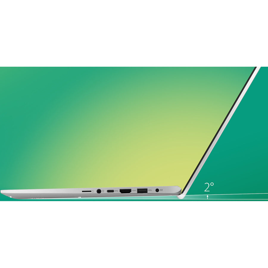 Asus VivoBook S15 S512 S512FA-DB71 15.6" Notebook - 1920 x 1080 - Intel Core i7 8th Gen i7-8565U 1.80 GHz - 8 GB Total RAM - 1 TB HDD - 256 GB SSD - Silver Metal