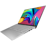 Asus VivoBook S15 S512 S512FA-DB71 15.6" Notebook - 1920 x 1080 - Intel Core i7 8th Gen i7-8565U 1.80 GHz - 8 GB Total RAM - 1 TB HDD - 256 GB SSD - Silver Metal