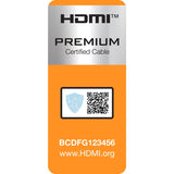 Black Box 10FT Hi-Speed HDMI Cable Ethernet Grip CNCTR HDMI 2.0 4K 60Hz UHD
