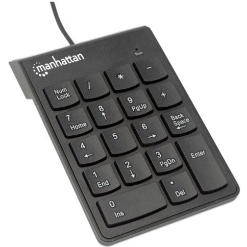 Manhattan USB Numeric Keypad with 18 Full-size keys