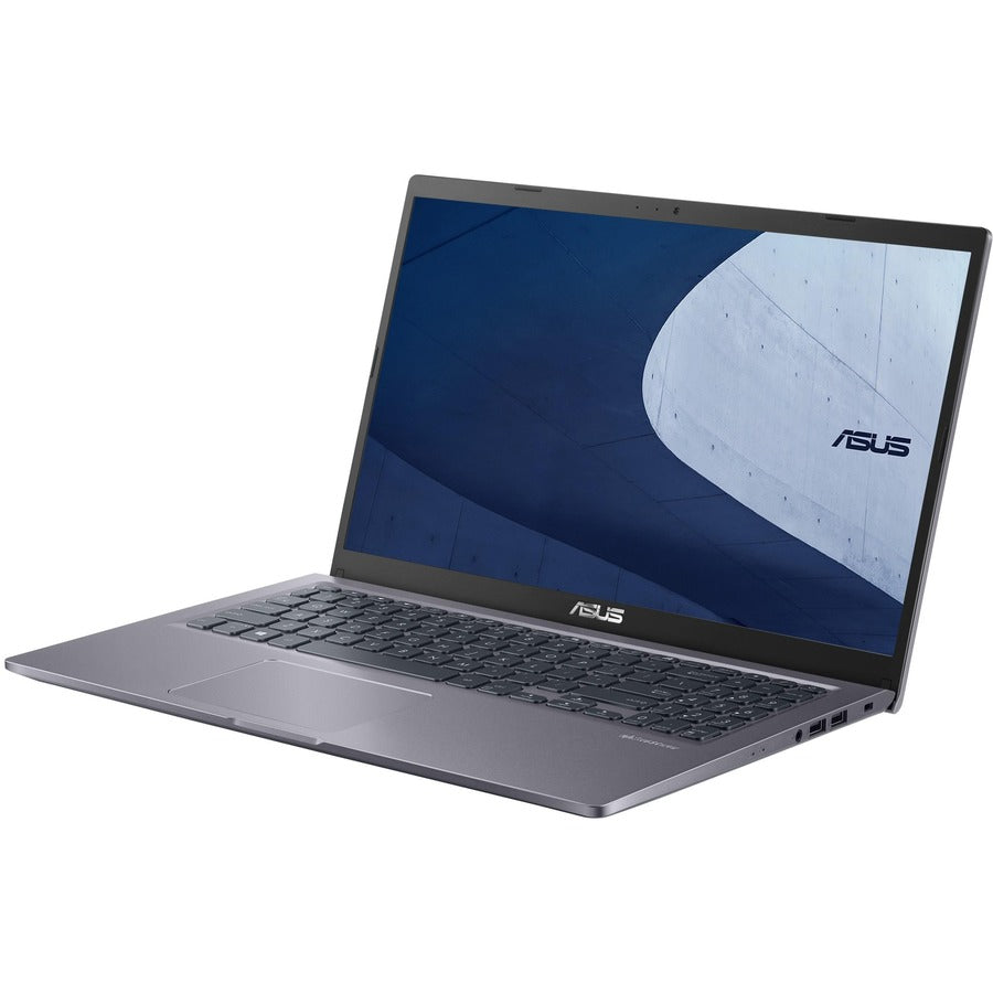 Asus ExpertBook P1512 P1512CEA-XS54 15.6" Notebook - Full HD - 1920 x 1080 - Intel Core i5 11th Gen i5-1135G7 Quad-core (4 Core) 2.40 GHz - 8 GB Total RAM - 8 GB On-board Memory - 512 GB SSD - Slate Gray