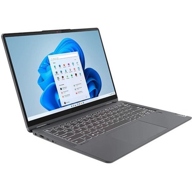 Lenovo IdeaPad Flex 5 16IAU7 82R9000KUS 14" Touchscreen Convertible 2 in 1 Notebook - 2.2K - 2240 x 1400 - AMD Ryzen 7 5700U Octa-core (8 Core) 1.80 GHz - 16 GB Total RAM - 16 GB On-board Memory - 512 GB SSD - Storm Gray