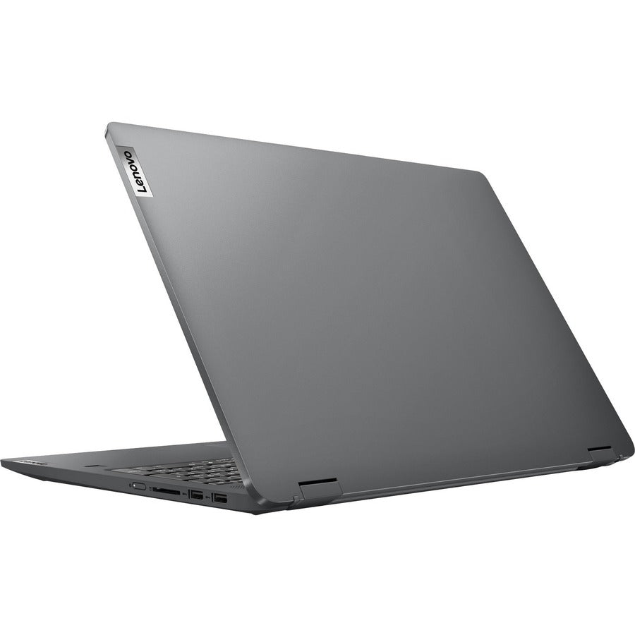 Lenovo IdeaPad Flex 5 16IAU7 82R9000KUS 14" Touchscreen Convertible 2 in 1 Notebook - 2.2K - 2240 x 1400 - AMD Ryzen 7 5700U Octa-core (8 Core) 1.80 GHz - 16 GB Total RAM - 16 GB On-board Memory - 512 GB SSD - Storm Gray