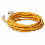 AddOn 2ft RJ-45 (Male) to RJ-45 (Male) Yellow Cat6 UTP PVC Copper Patch Cable