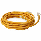 AddOn 2ft RJ-45 (Male) to RJ-45 (Male) Yellow Cat6 UTP PVC Copper Patch Cable