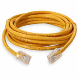 AddOn 2ft RJ-45 (Male) to RJ-45 (Male) Yellow Cat6 UTP PVC Copper Patch Cable