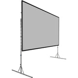 Da-Lite Fast-Fold Deluxe Screen System - Portable Folding Frame Screen - 130in Screen