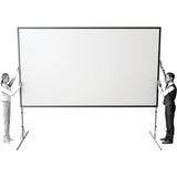 Da-Lite Fast-Fold Deluxe Screen System - Portable Folding Frame Screen - 130in Screen